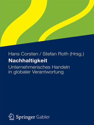 cover image of Nachhaltigkeit